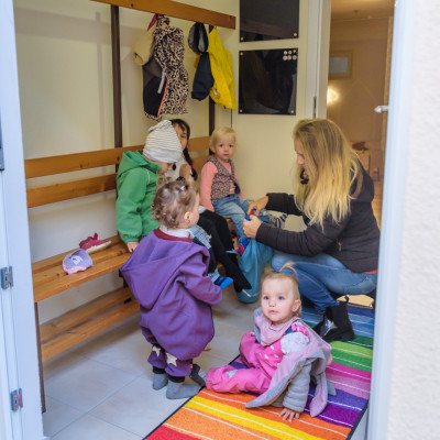 Unsere Garderobe...